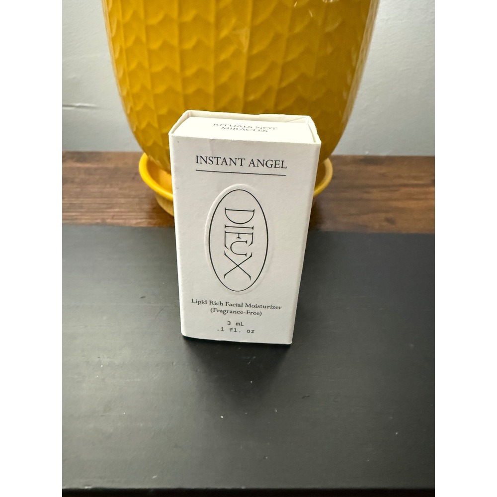 Dieux Instant Angel Lipid Rich Facial Moisturizer 3ml  NIB